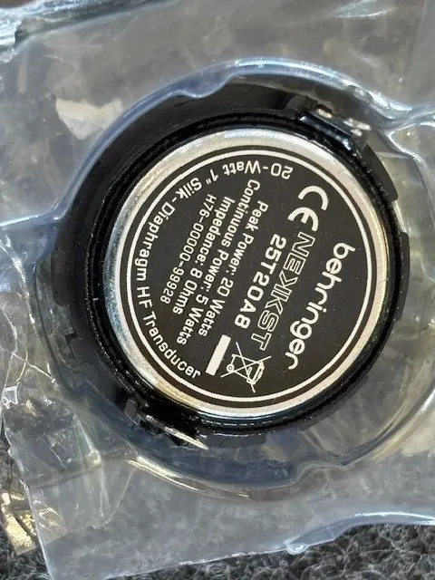 Behringer NEKKST K6 K5 K8 MPA200BT tweeter 2.webp
