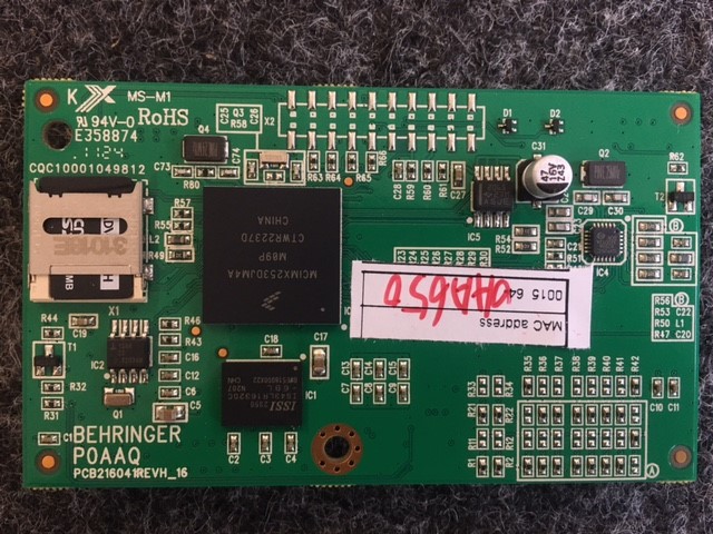 [CP16-00379-000] Behringer X32 Rack MCU