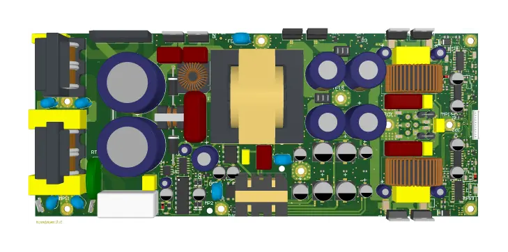 [CP10-00362-000] Behringer B1800XP  B1500XP power amp pcb
