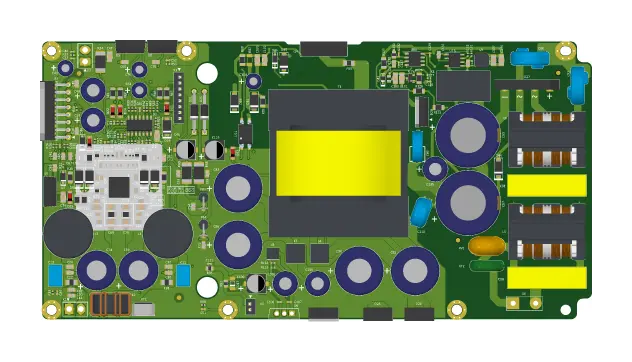 Behringer VQ1800D and VQ1500D power amp pcb 