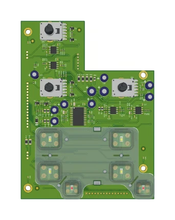 Behringer X32 Analog PCB - control room, headphones, talkback