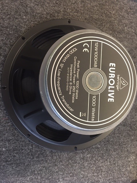 [AA05-00343-000] Behringer speaker B212A B212D Woofer 12W1000A8