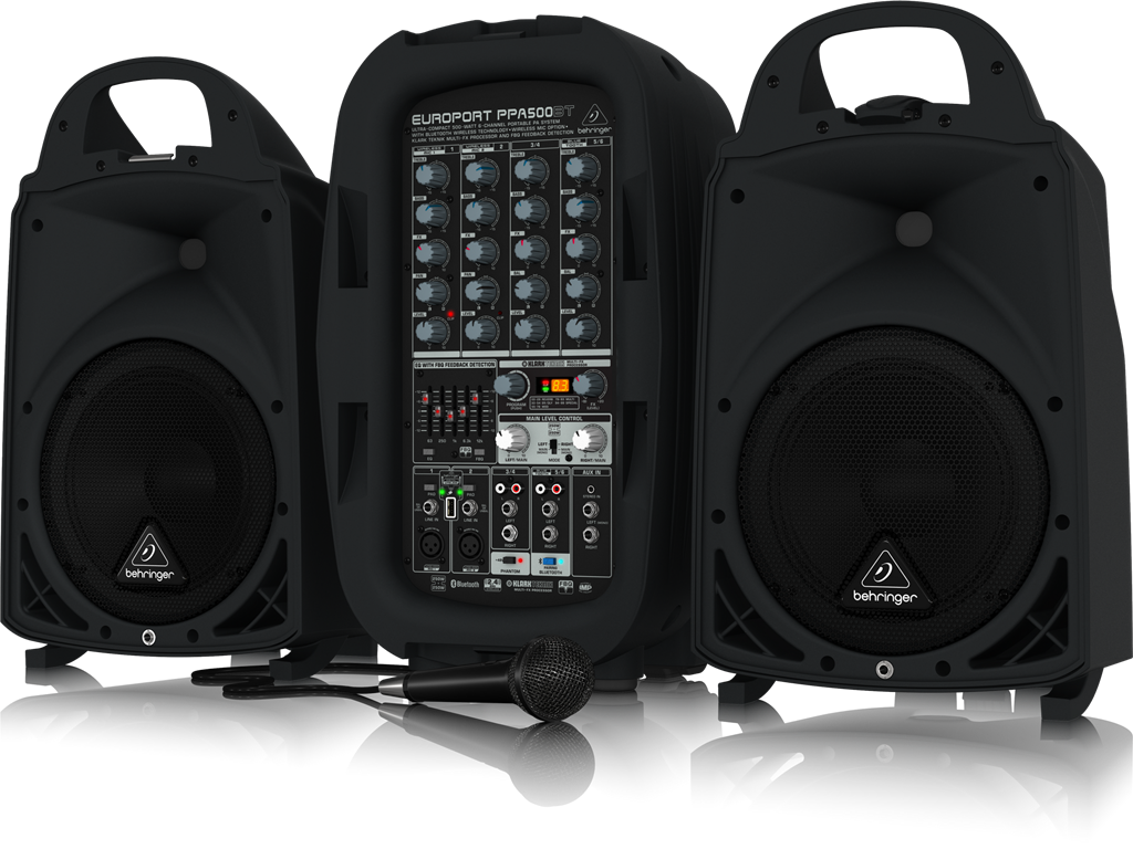 [026737] Behringer PPA500BT Tragbares PA-System