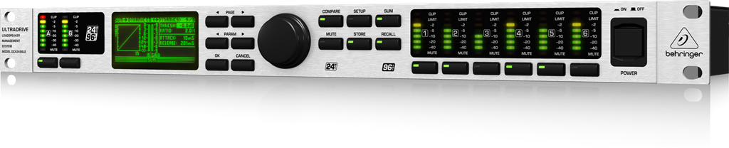 [34640] Behringer DCX2496LE Digital Crossover