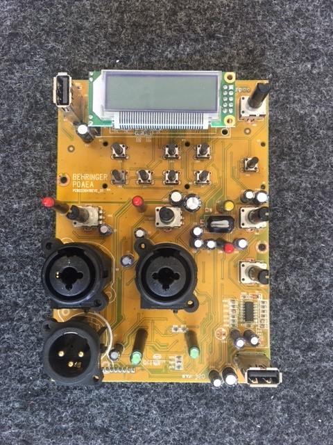 Behringer B112MP3 Input pcb assembly